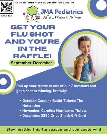 Flu Vaccine Raffle